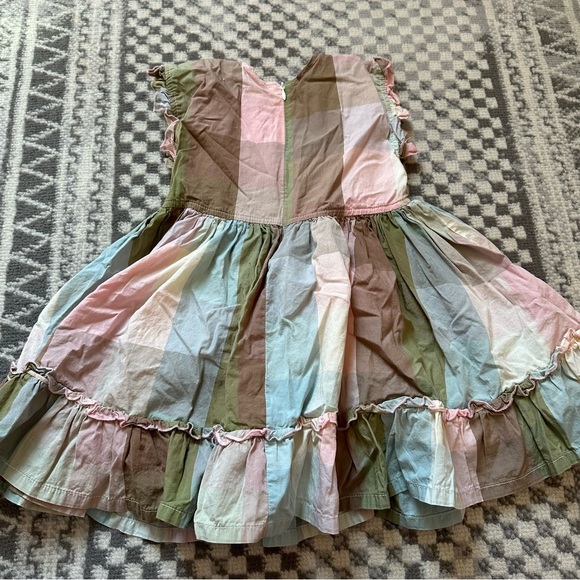 Pink Chicken Plaid Dress - Picture 3 of 3